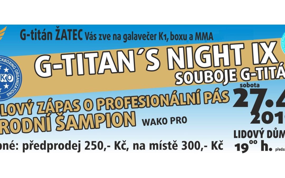 G-titan night 9